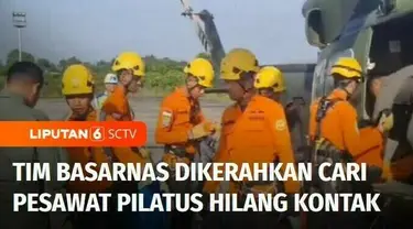 Pencarian pesawat hilang kontak saat penerbangan dari Tarakan menuju ke Binuang, Kabupaten Malinau, Kalimantan Utara, hingga Jumat sore belum membuahkan hasil. Terkendala cuaca, pencarian akan dilanjutkan hari ini.