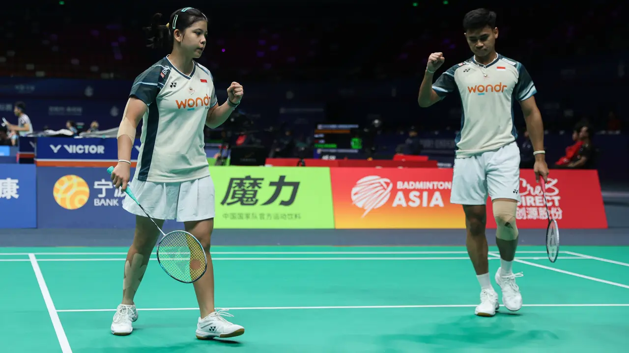 Jafar Hidayatullah/Felisha Alberta Nathaniel Pasaribu - Badminton Asia Championships 2025 - Bulu Tangkis