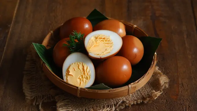 pindang telur bacem