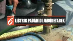 Warga Tangerang, Banten, menjebol pipa PDAM Tirta Bening demi mendapatkan air bersih akibat listrik padam.
