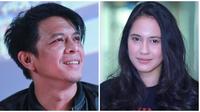Ariel NOAH dan Pevita Pearce. (Adrian Putra/Bintang.com)