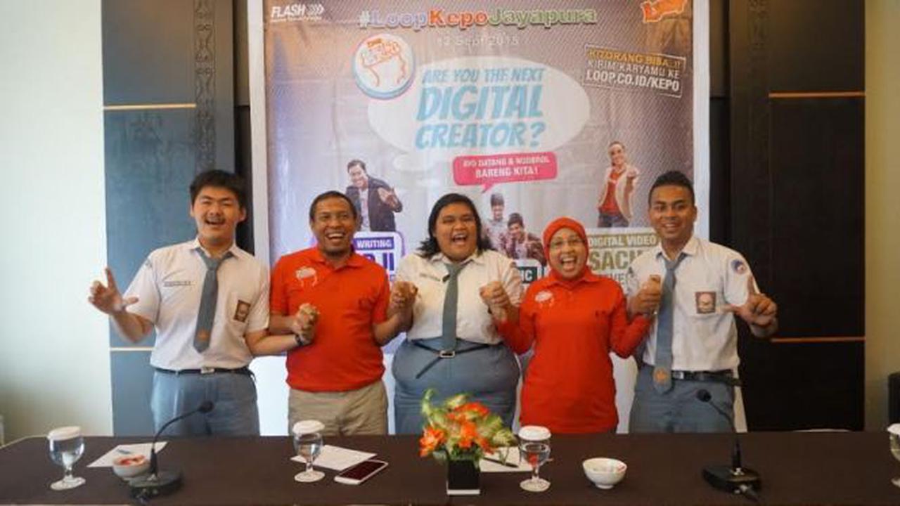 Telkomsel Ajak Anak Muda Jayapura Jadi Kreator Digital 