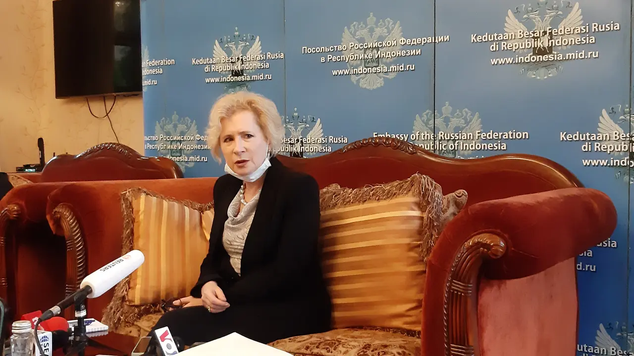 Duta Besar Rusia untuk Indonesia Lyudmila Vorobieva.