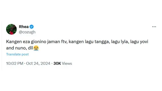 6 Cuitan Netizen Rindu FTV Zaman Dahulu, Soundtrack-nya Masih Jadi Favorit
