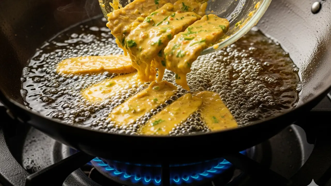 Resep Tempe Goreng (Ilustrasi AI)