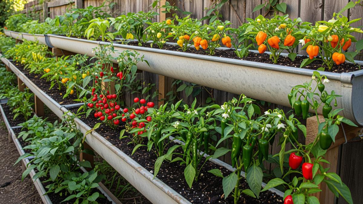 Contoh Kebun Cabai di Talang Air Bekas, Disusun Memanjang untuk Lahan Sempit