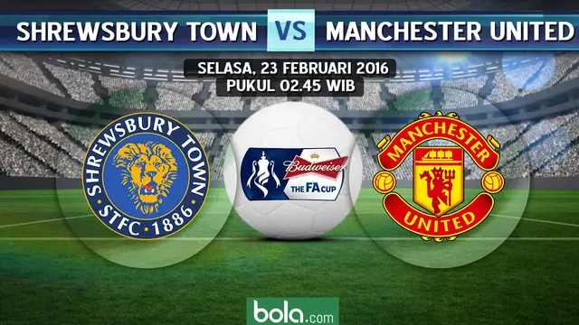 Shrewsbury Town vs Manchester United