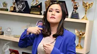 Jessica Kumala Wongso usai wawancara dengan Liputan6 di Jakarta, Kamis (28/1). (Liputan6.com/Immanuel Antonius)