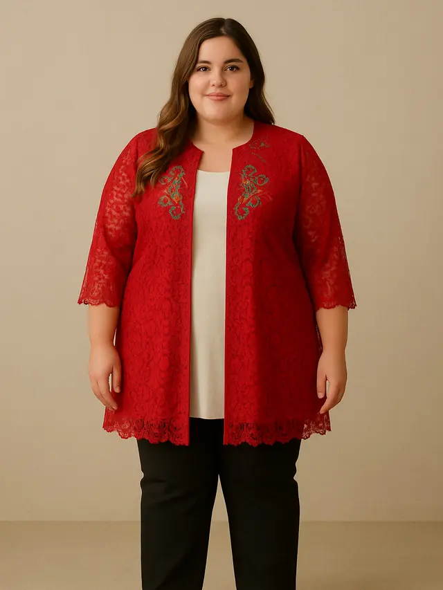 Model Tunik Simple tapi Mewah untuk Orang Gemuk