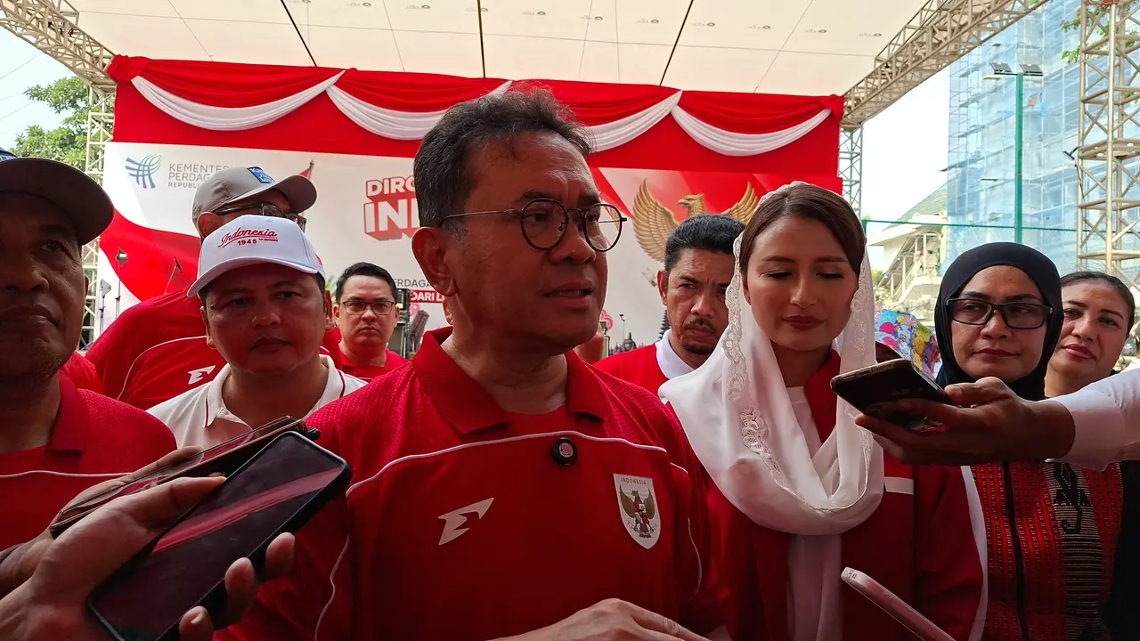 Menteri Perdagangan (Mendag) Budi Santoso di Kantor Kementerian Perdagangan, Jakarta, Senin (17/8/2026). (Liputan6.com/Arief)