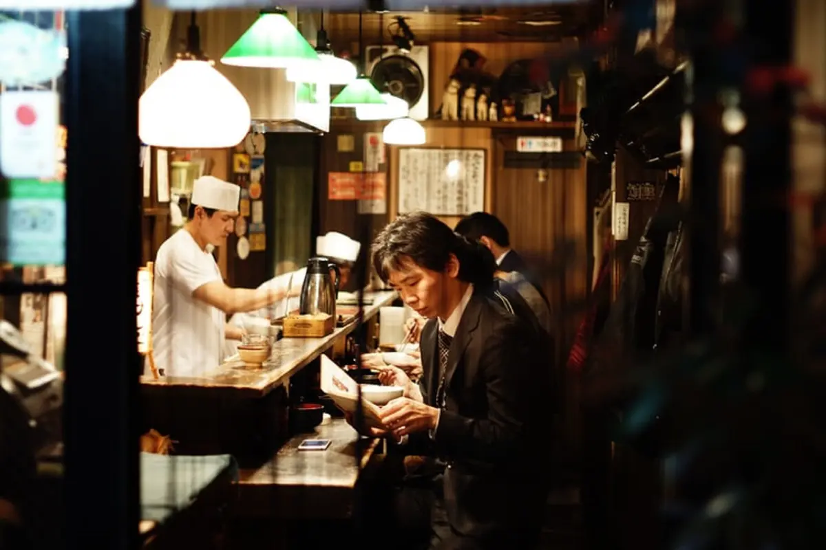 Ilustrasi restoran Jepang