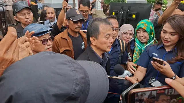 Roy Suryo hadir di siding Dokter Tifa di Pengadilan Negeri Jakarta Timur, Kamis (2/7/2026).