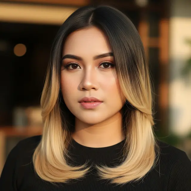 9 Model Rambut Pirang Highlight untuk Rambut Hitam, Ciptakan Tampilan Dramatis