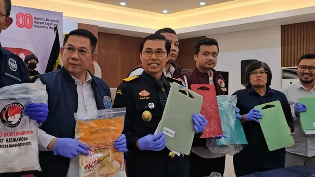 Pengungkapan Kasus narkoba di Bandara Soekarno Hatta.