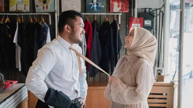 [Fimela] Kesha Ratuliu dan Adhi Permana