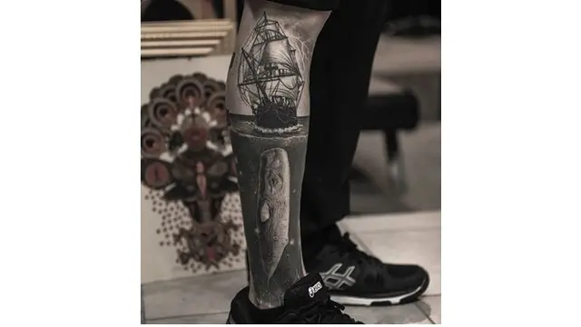 7 Desain Tato di Kaki Ini Unik Banget