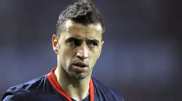 Atletico Madrid player Simao Sabrosa during their Champions League second leg knock-out round match against FC Porto at Dragao Stadium in Porto, on March 11, 2009. The match finished with a 0-0. AFP PHOTO/MIGUEL RIOPA