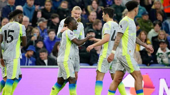 Everton vs Man City: Drama 6 Gol, Jeremy Doku Selamatkan Wajah The Citizens!