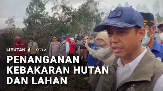 Menteri Kehutanan Cek Penanganan Karhutla di Kalimantan