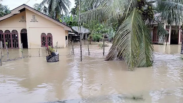Penampakan banjir di Aceh (Ist)