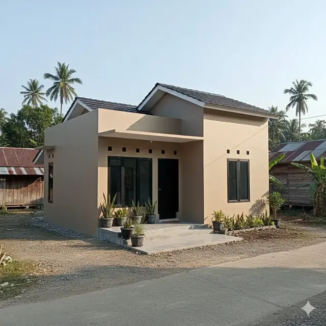 Model Rumah Murah Tapi Elegan 2025. Gemini