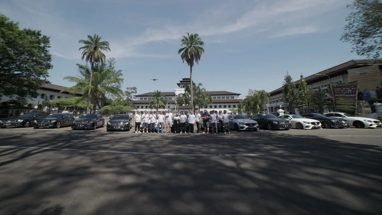 Komunitas Mercedes-Benz Ini Kasih Bantuan ke Tenaga Medis (Ist)