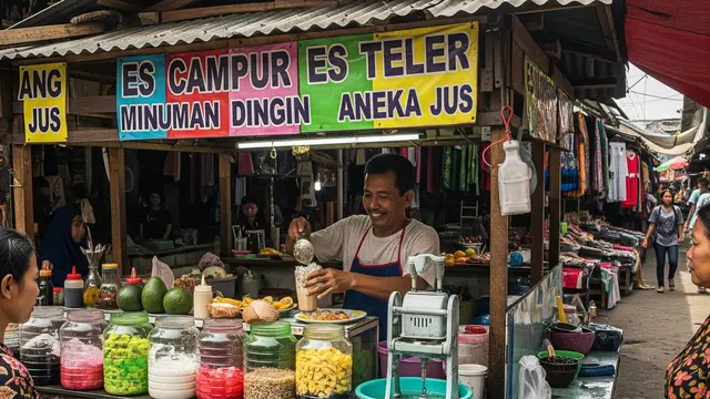 Warung Jajanan untuk Rumah di Lokasi Dekat Pasar Tradisional