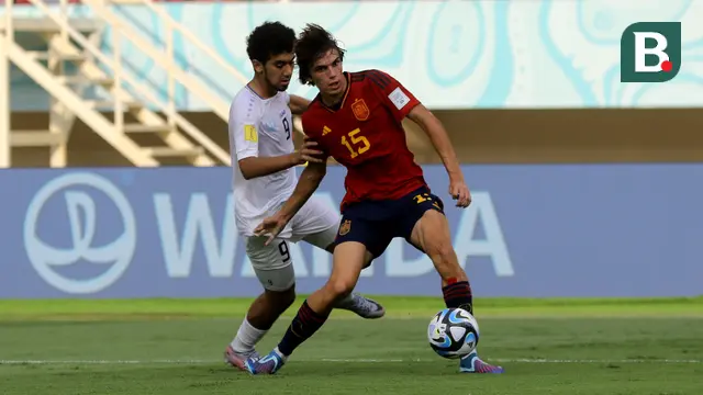 FOTO Uzbekistan u-17 Vs Spanyol U-17