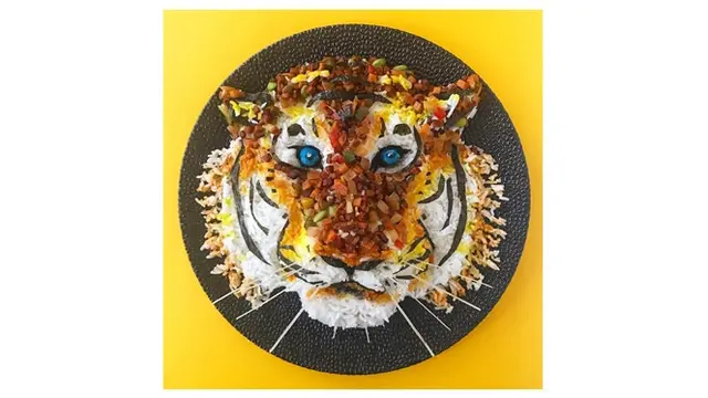 6 Kreasi Makanan Bentuk Macan Ini Unik Banget, Estetik