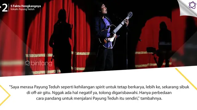 [Bintang] 5 Fakta Hengkangnya Vokalis Payung Teduh