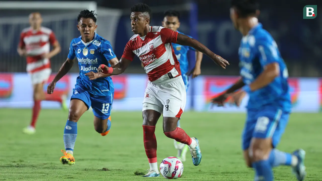 Leg 1 Final Championship Series BRI Liga 1 2023/2024 Persib Bandung Vs Madura United