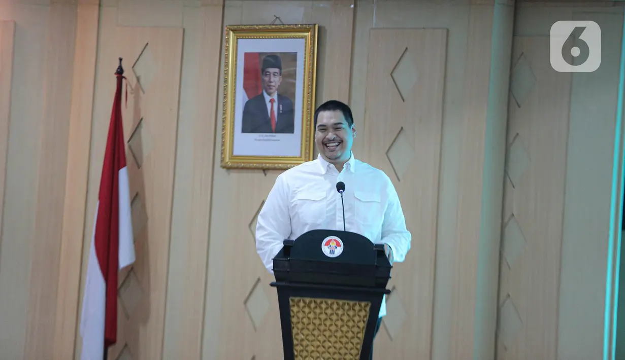 Sejumlah perwakilan pengurus organisasi cabang olahraga, Komite Olahraga Nasional Indonesia (KONI) Pusat, dan Komite Olimpiade Indonesia (KOI), serta pejabat internal Kemenpora juga hadir dalam sertijab. (Liputan6.com/Faizal Fanani)