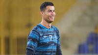 Sementara itu, Cristiano Ronaldo baru bisa main di Liga Arab Saudi saat hadapi Ettifaq pada 23 Januari mendatang. (Twitter Al Nassr FC)