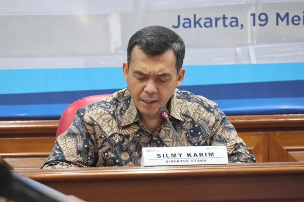 Direktur Utama PT Krakatau Steel Tbk Silmy Karim, saat RUPSLB Krakatau Steel, Kamis (19/5/2022) (Foto: PT Krakatau Steel Tbk )