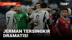 Timnas Jerman kembali mengalami deja vu di Piala Dunia 2022. Der Panzer harus angkat koper lebih cepat meski menang 4-2 di Al Bayt Stadium, Jumat (2/12) dini hari WIB.