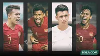 Trivia - Calon rising star Timnas Indonesia di Piala AFF 2020 (Bola.com/Adreanus Titus)
