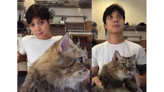 7 Potret Gemas Dikta Yovie Nuno Dengan Jimbon Kucing Peliharaan Yang Bikin Cemburu Hot Liputan6 Com