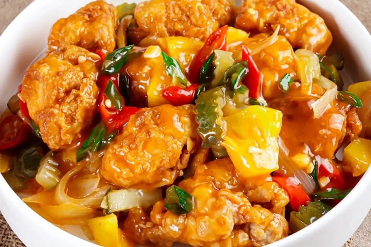 ayam koloke asam manis kuluyuk