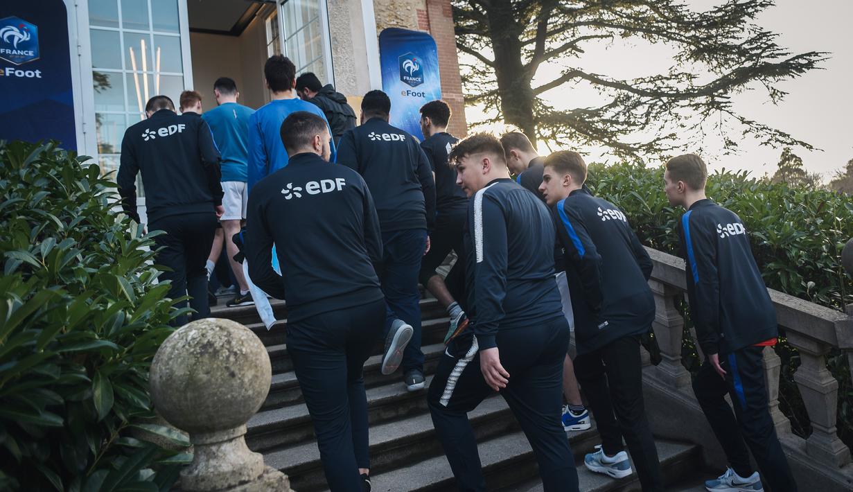 Lokasi yang digunakan untuk karantina para atlet e-sports sama dengan yang digunakan untuk  pemusatan buat Timnas Prancis. (AFP/Lucas Barioulet)