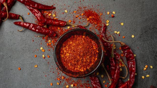Ilustrasi bubuk cabai