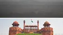 Pemerintah kota New Delhi, India, menghentikan aktivitas belajar tatap muka dan menutup seluruh sekolah dasar serta mengalihkan pembelajaran melalui kelas daring atau online. (Sajjad HUSSAIN/AFP)