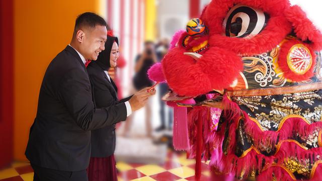 Pembukaan OMDC Carnival Surabaya yang dihadiri  Oktri Manessa, dikemas privat sekaligus hangat berjalan lancar pada Juni 2023. (Foto: Dok. Tim OMDC)