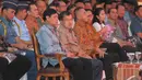 Wapres Jusuf Kalla saat menghadiri pembukaan  pameran industri pertahanan internasional, Indo Defence 2014 Expo, Jakarta, Rabu (5/11/2014) (Liputan6.com/Herman Zakharia)