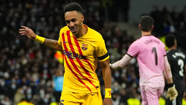Foto: Duel El Clasico Milik Barcelona, Real Madrid yang Tanpa Karim Benzema Dihajar Barcelona 4-0