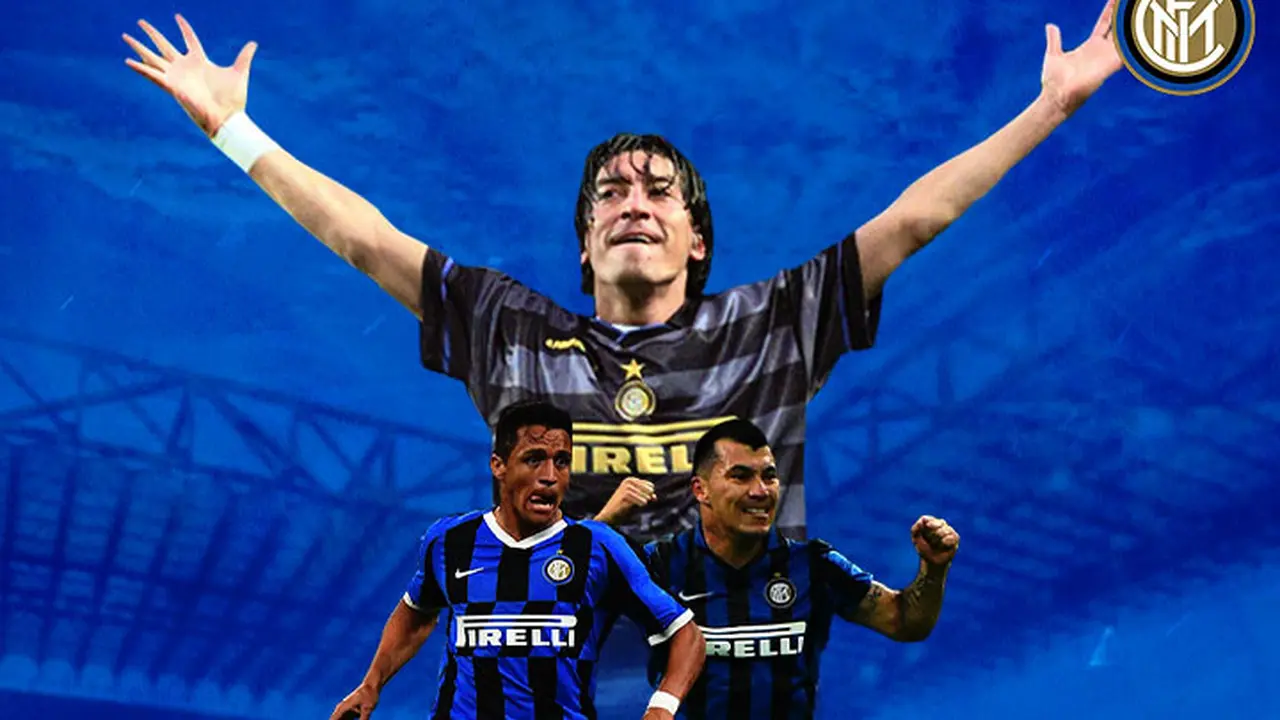 Inter Milan - Alexis Sanchez, Gary Medel, Ivan Zamorano