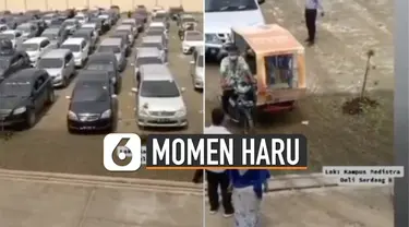 Momen ini mendapat sambutan hangat dari netizen.