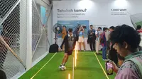 Brand activation Hyundai di Jakarta International Stadium.