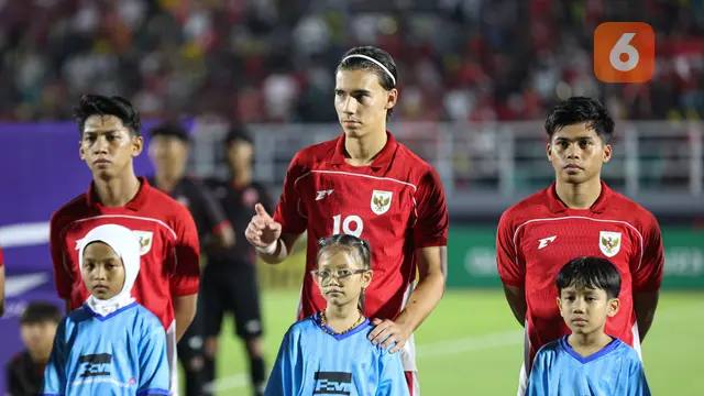 Foto: Debut Kukuh Dion Markx bersama Timnas Indonesia U-23, Bawa Skuad Garuda Muda Clean Sheet