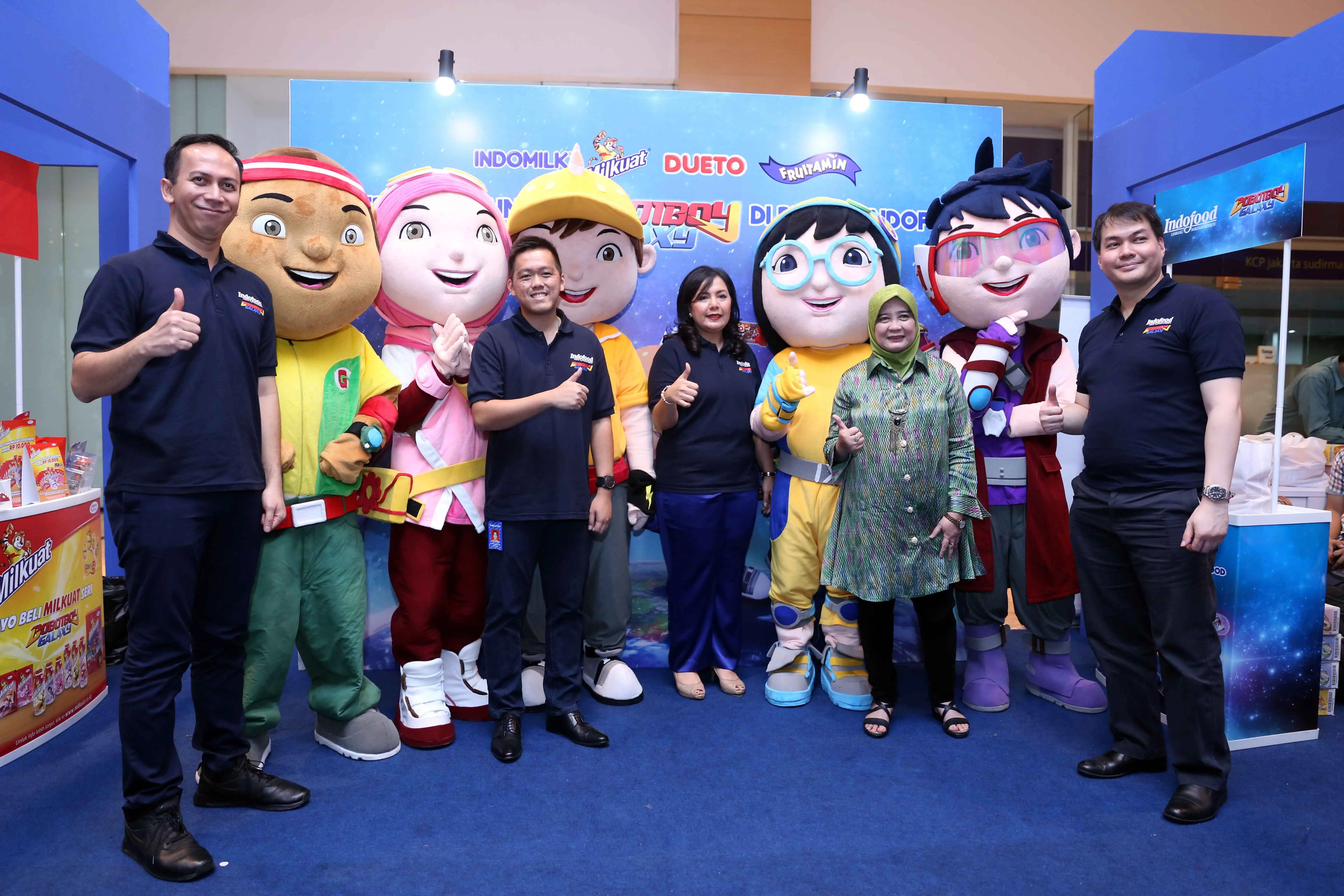 PT Indofood CBP Sukses Makmur Tbk menjalin kerja sama dengan Boboiboy. (Foto: Nurwahyunan/Bintang.com).