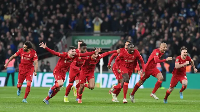 Liverpool Juara Carabao Cup 2021/2022